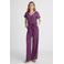 Anytime jersey crinkle jumpsuit met all-over print