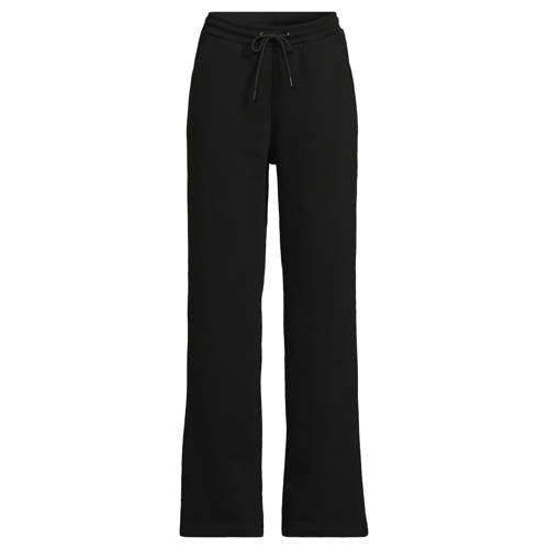 Anytime wide leg joggingbroek zwart afbeelding