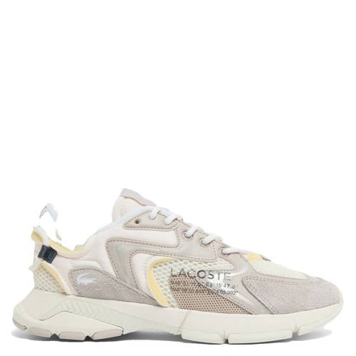Lacoste sneakers ecru/lichtgeel afbeelding