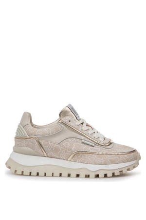 Grommi 02.12 suède sneakers taupe/goud