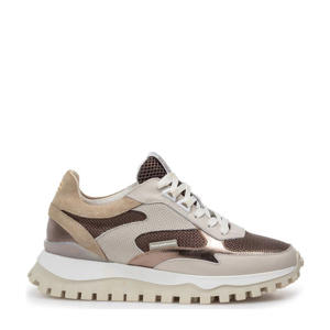 Grommi 03.06 suède sneakers bruin