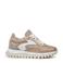 Floris van Bommel leren sneakers brons