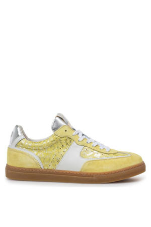 Minni 04.21 leren sneakers geel