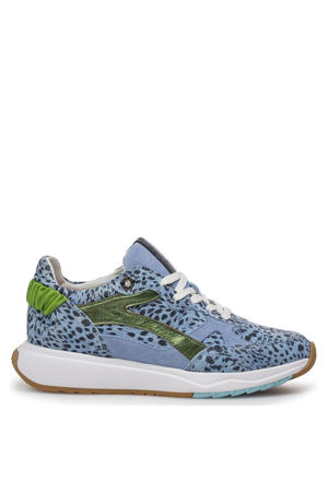 Suvi 04.02 suède sneakers lichtblauw