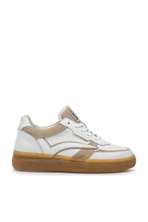 Fygi 01.01 leren sneakers wit/beige