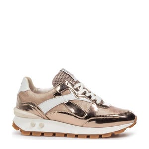Blokki 07.03 leren sneakers brons