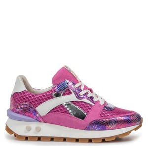 Blokki 07.06 leren sneakers roze