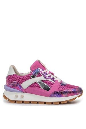 Blokki 07.06 leren sneakers roze