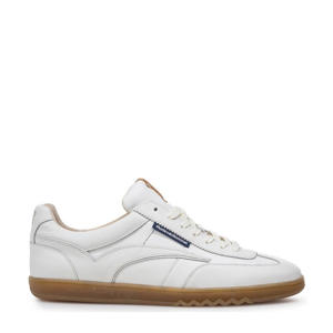 De Zaler 01.25 leren sneakers wit