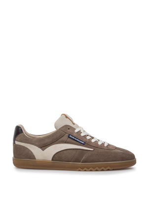 De Zaler 01.28 suède sneakers bruin