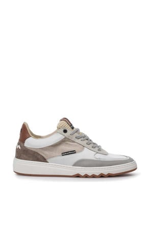 De Kupster 05.23 leren sneakers wit