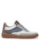 Floris van Bommel suède sneakers lichtgrijs/blauw