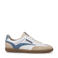 Floris van Bommel De Zaler 01.18 leren sneakers wit/beige/blauw