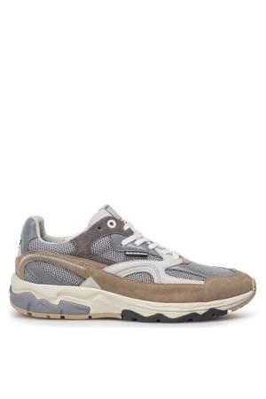 suède sneakers lichtbruin