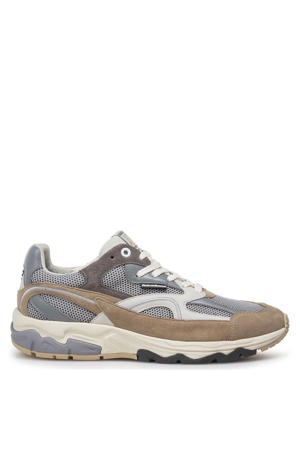suède sneakers lichtbruin