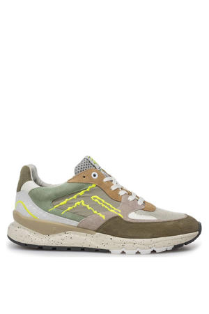 De Treener 06.06 sneakers kaki/groen