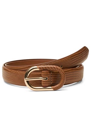 leren riem VMCARLY cognac