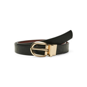 reversible riem VMBETH zwart/cognac