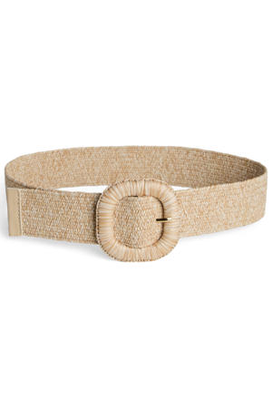 raffia tailleriem PCVICKI naturel