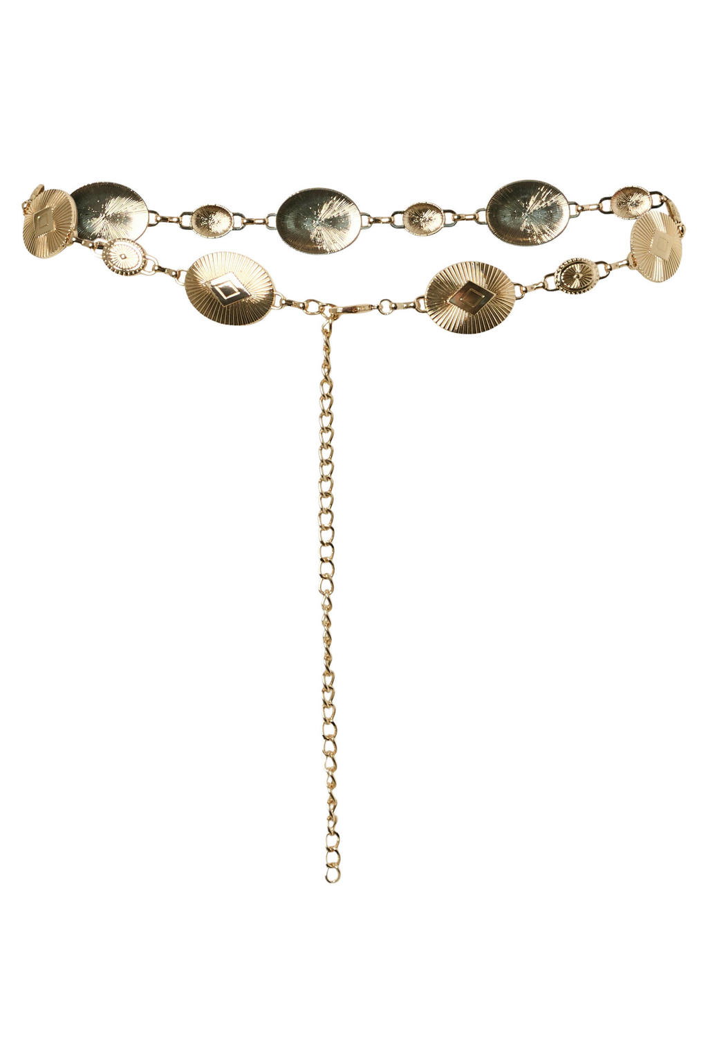 PIECES tailleriem PCGALADRIEL goudkleurig