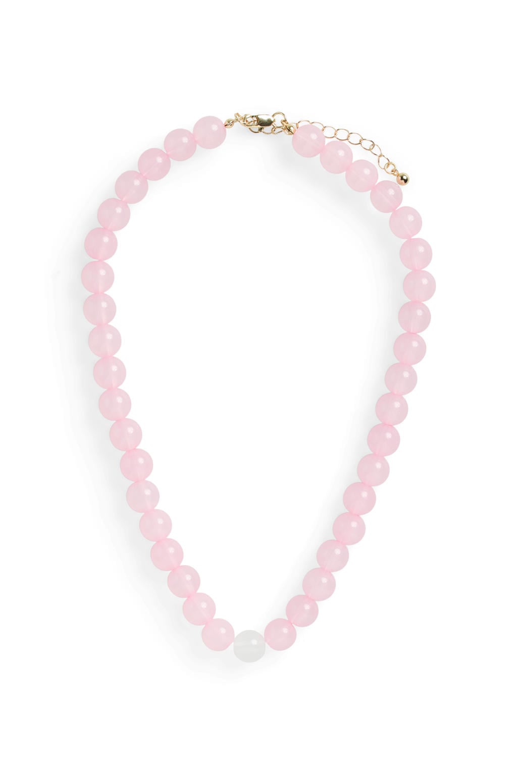 PIECES ketting PCADNALINA roze