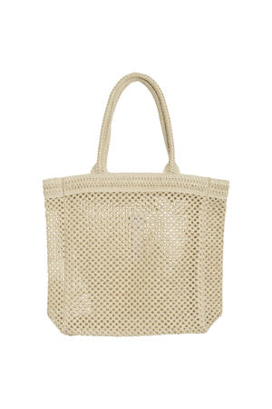 shopper VINETTI beige