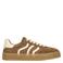 No Stress suède sneakers bruin
