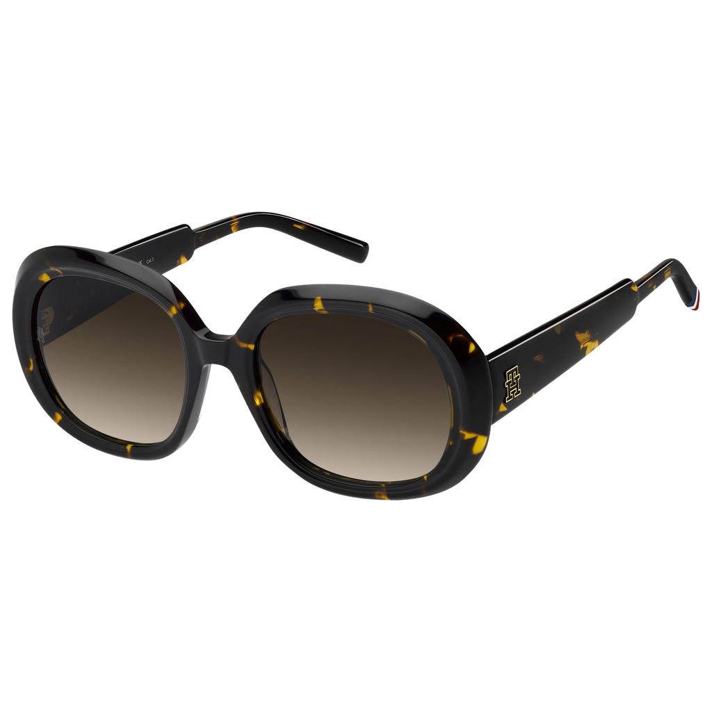 Tommy Hilfiger zonnebril TH 2284/S met tortoise print bruin