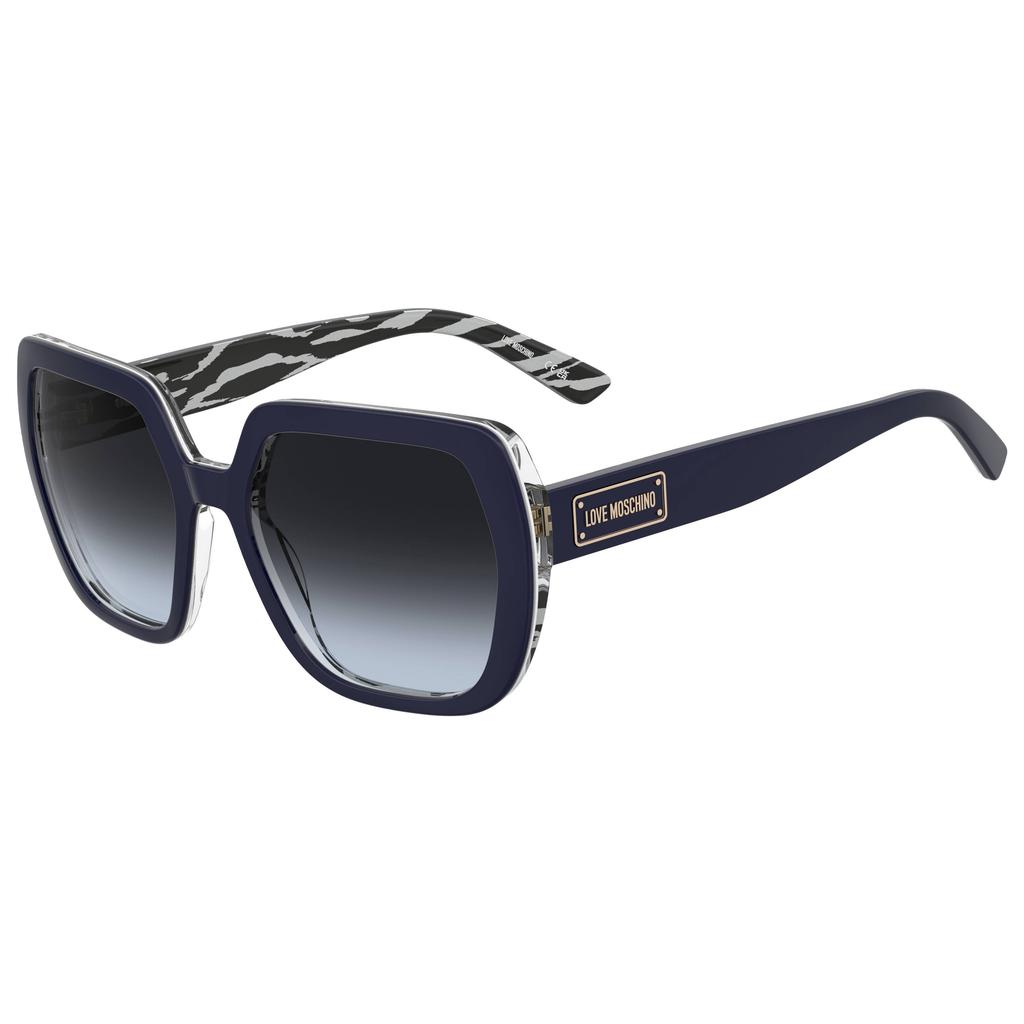 Love Moschino zonnebril MOL082/S blauw