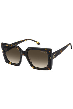 zonnebril CARRERA 3072/S met tortoise print bruin