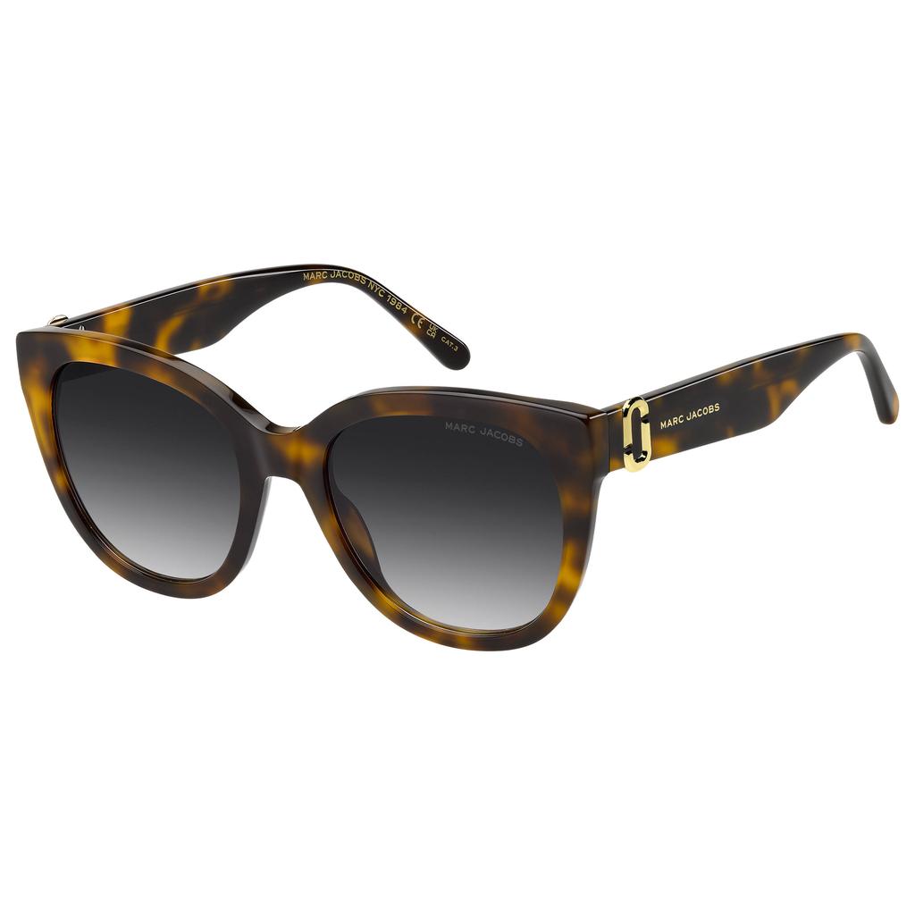 Marc Jacobs zonnebril MARC 885/S met tortoise print bruin