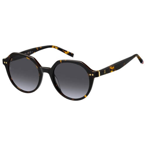 Tommy Hilfiger zonnebril TH 2212/S met tortoise print bruin afbeelding