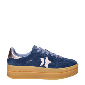 Academy Hi suède sneakers blauw