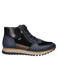 Rieker leren sneakers blauw multi