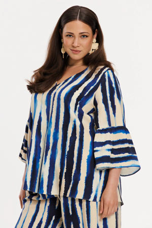 top blauw