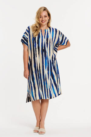 zomerjurk blauw