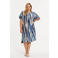 YOEK zomerjurk blauw