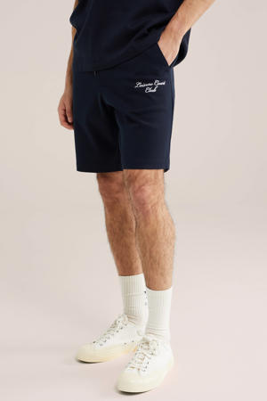 sweatshort donkerblauw