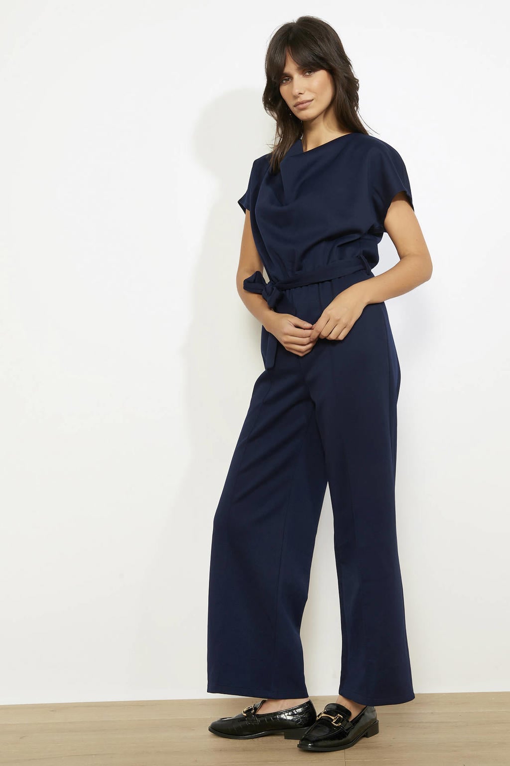 LOLALIZA jumpsuit donkerblauw
