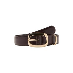 leren riem donkerbruin