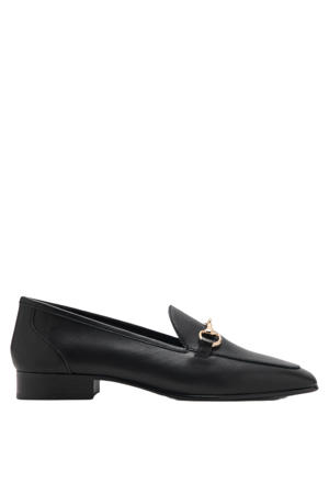 leren loafers zwart