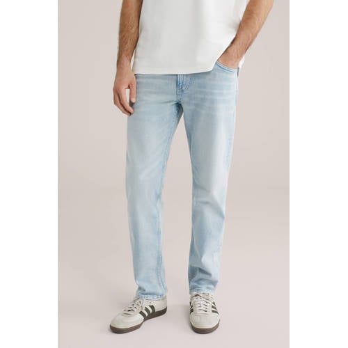 WE Fashion slim fit jeans blauw afbeelding