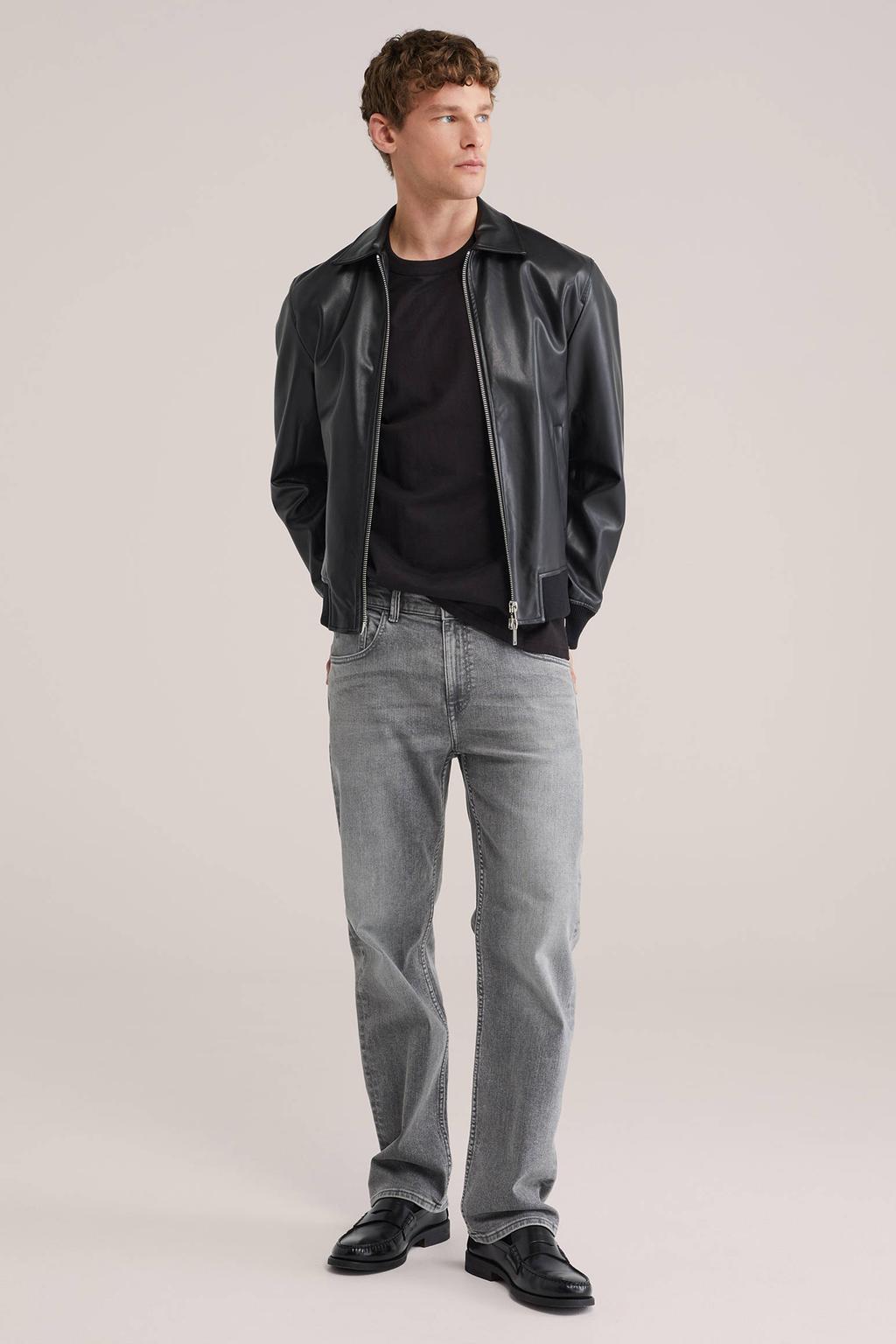 WE Fashion Blue Ridge regular fit jeans grey denim