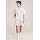 WE Fashion gestreepte casual short ecru