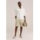 WE Fashion loose chino short beige