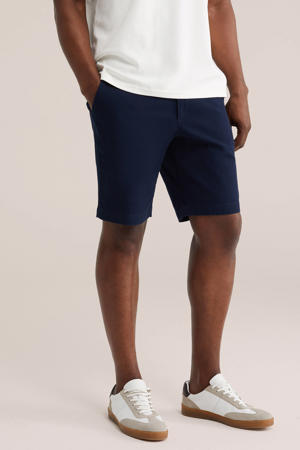 regular chino short donkerblauw