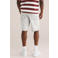WE Fashion Blue Ridge denim relaxed short lichtgrijs