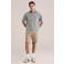 WE Fashion regular chino short beige