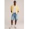 WE Fashion Blue Ridge loose denim short blauw
