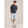 WE Fashion Blue Ridge loose denim short lichtblauw